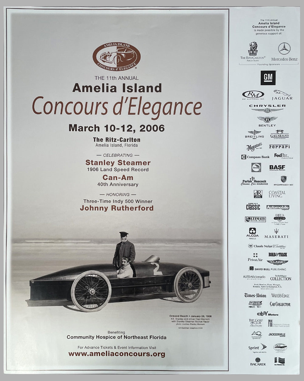 Amelia Island Concours d’Elegance 2006 poster