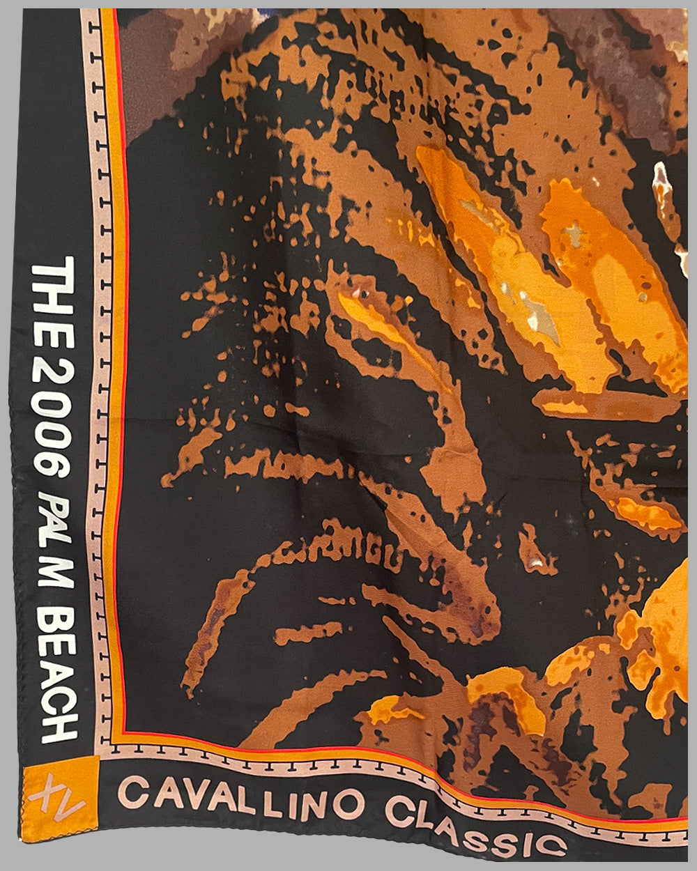 2006 Cavallino Classic silk scarf 2