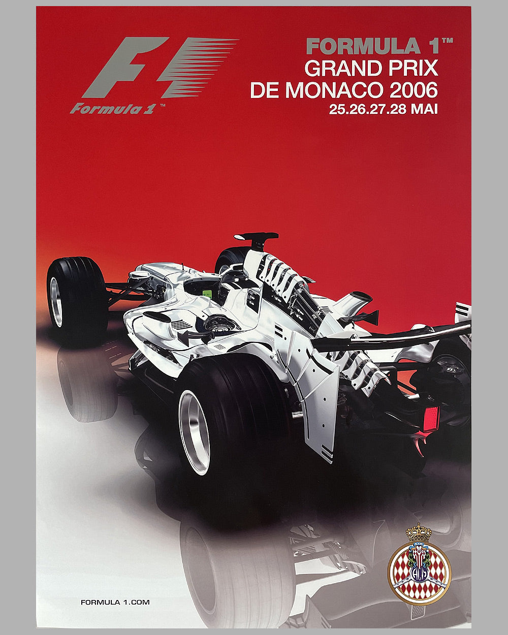 2006 Monaco Grand Prix official poster