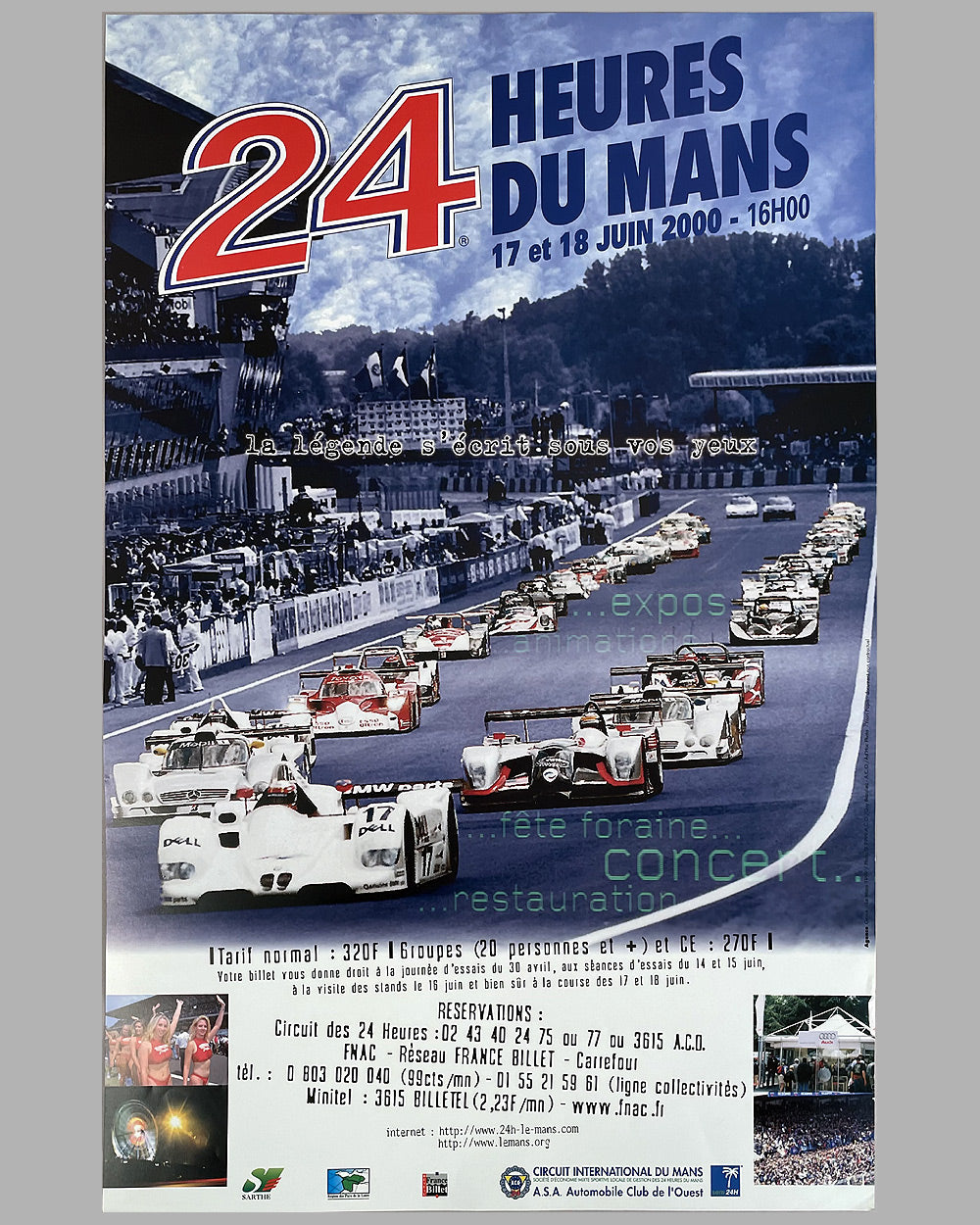 2000 24 heures du Mans original poster