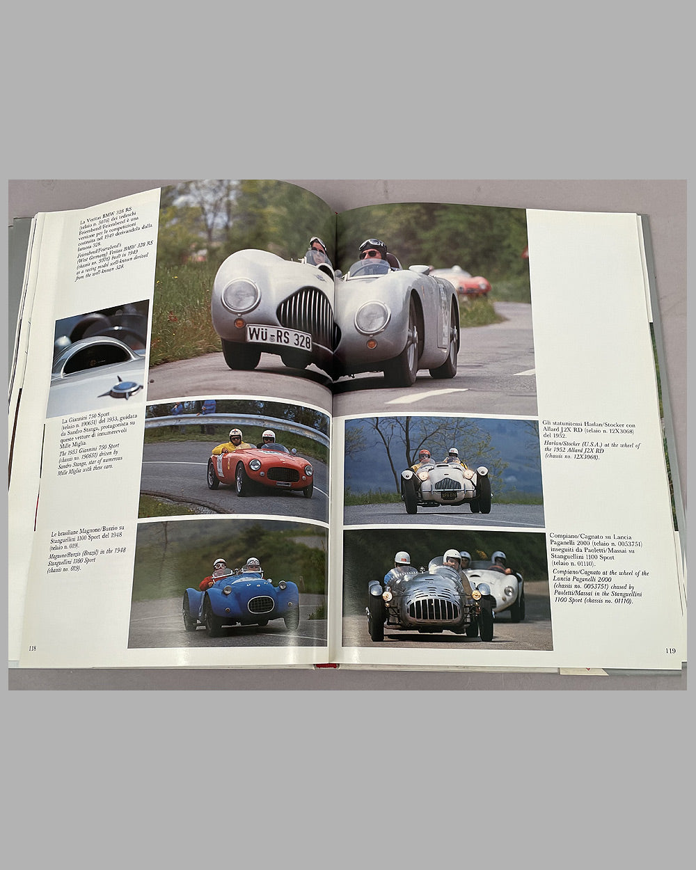 Three Mille Miglia books for 1982, 1984 & 1987 5