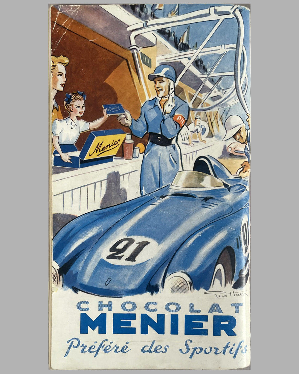 Les 24 heures du Mans 1955 race program 6