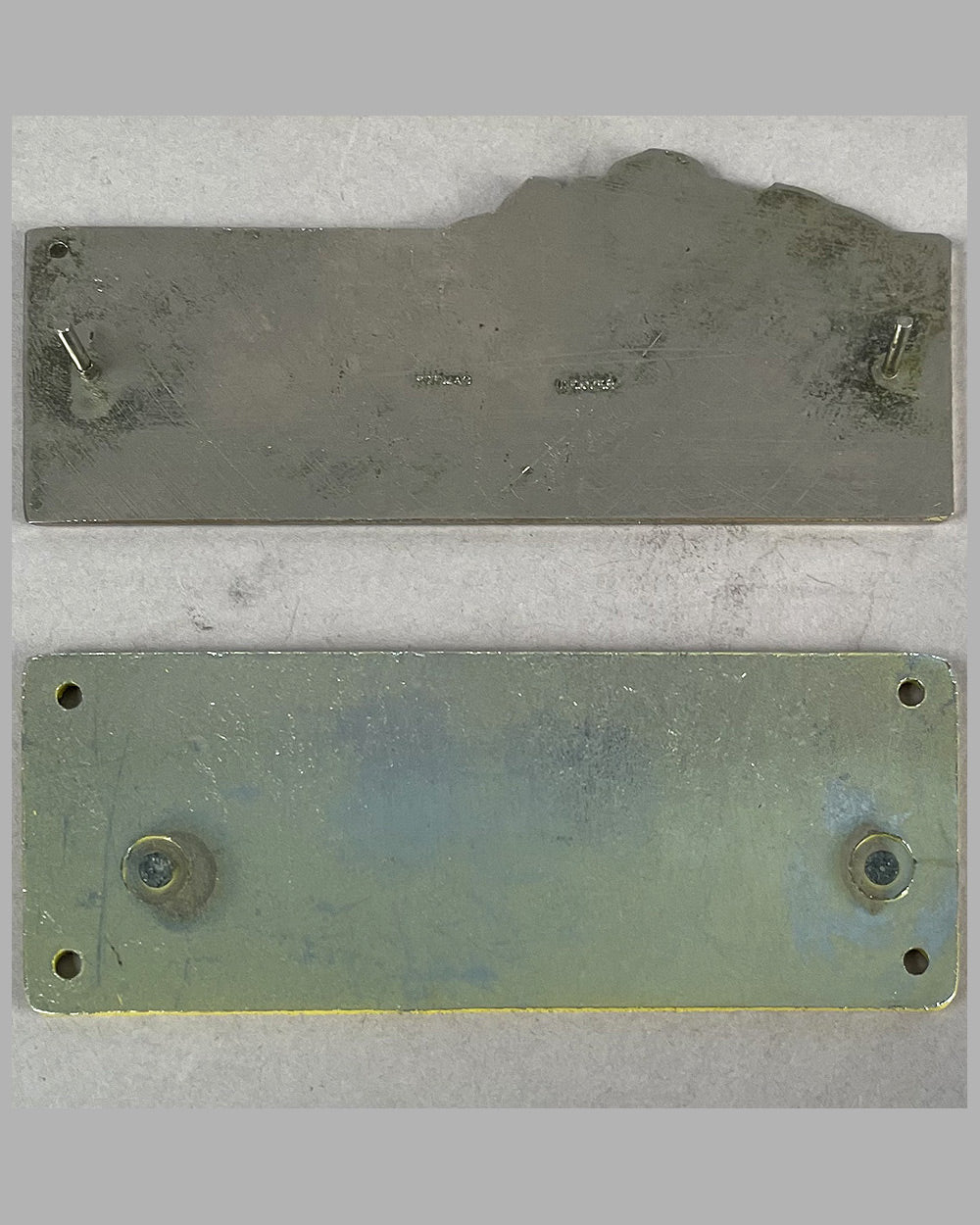 Two 1958 Continental Divide Rally dash plaques 2
