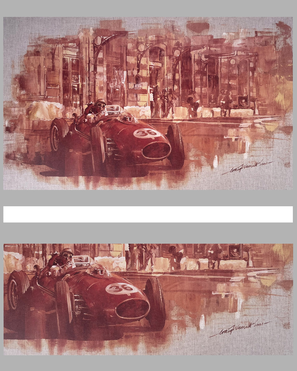 Peter Collins print by Craig Warwick 2