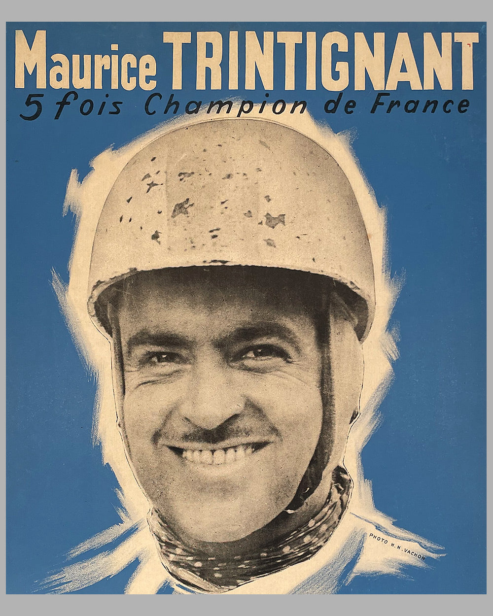 1960 1000 Kms de Paris original poster 2