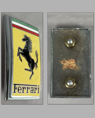 Original Ferrari factory emblem / badge by OMEA Milano 2