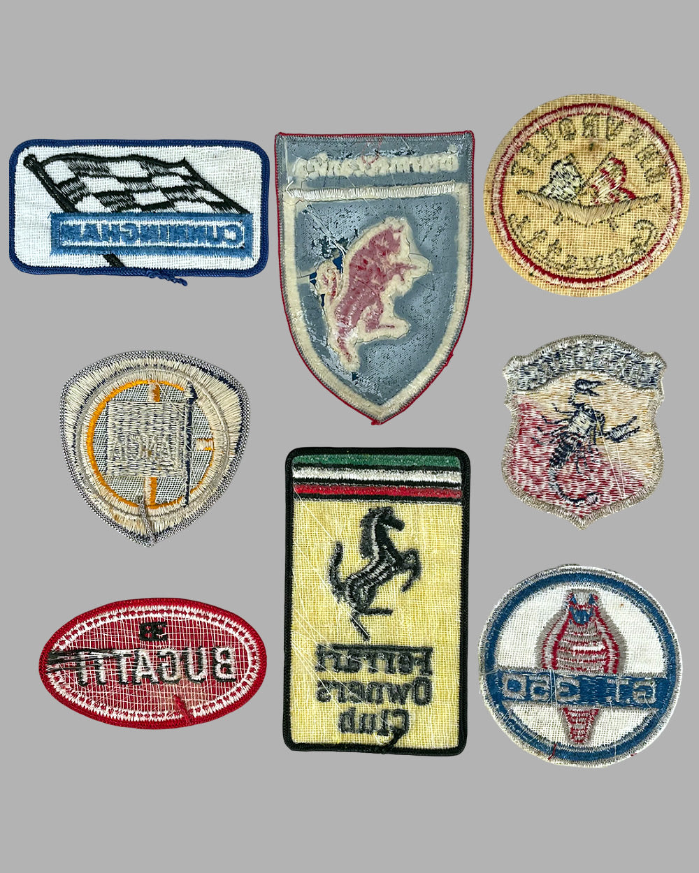 Collection of 8 automobile marques patches 4