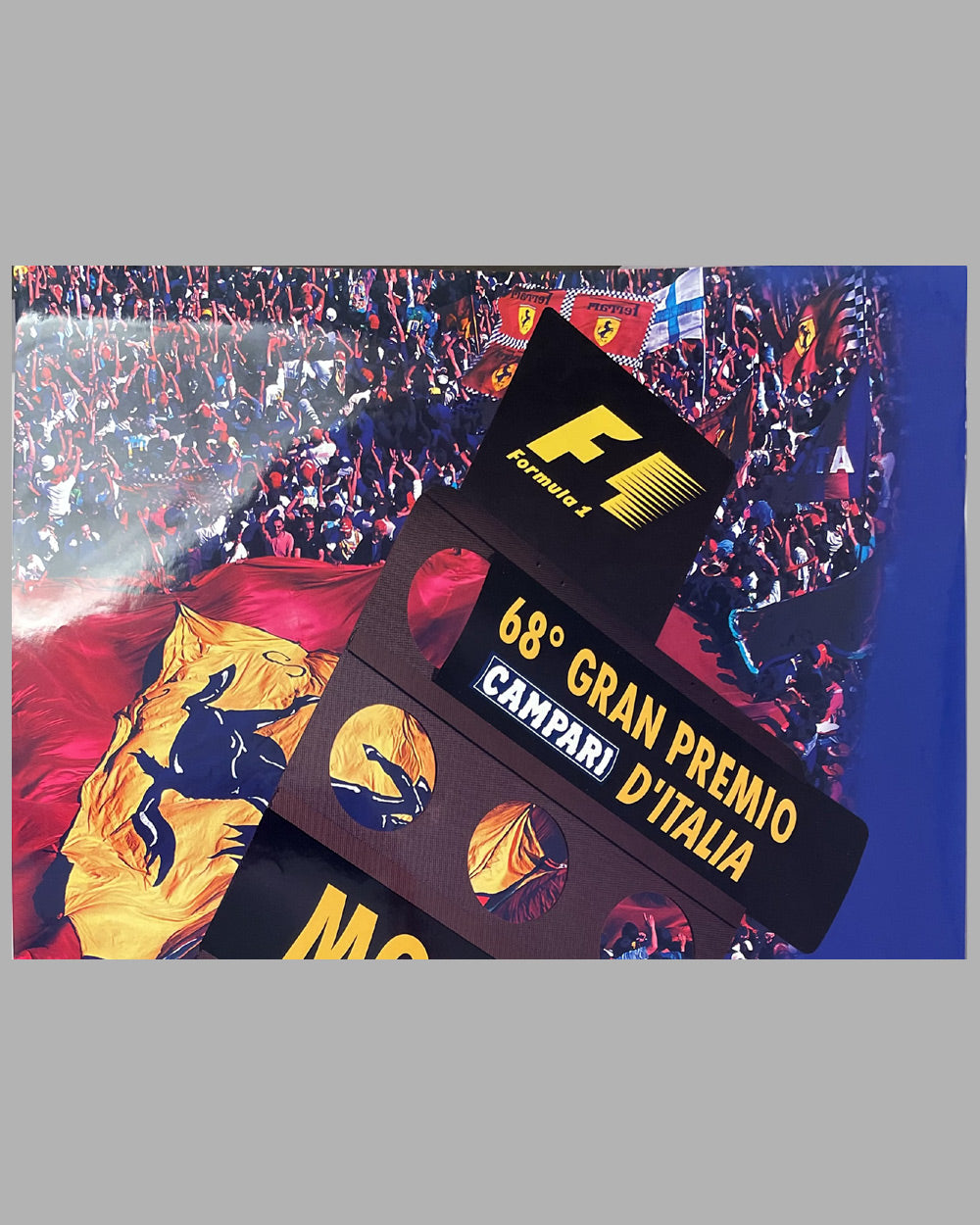 1997 Grand Prix of Italy at Monza original poster 2