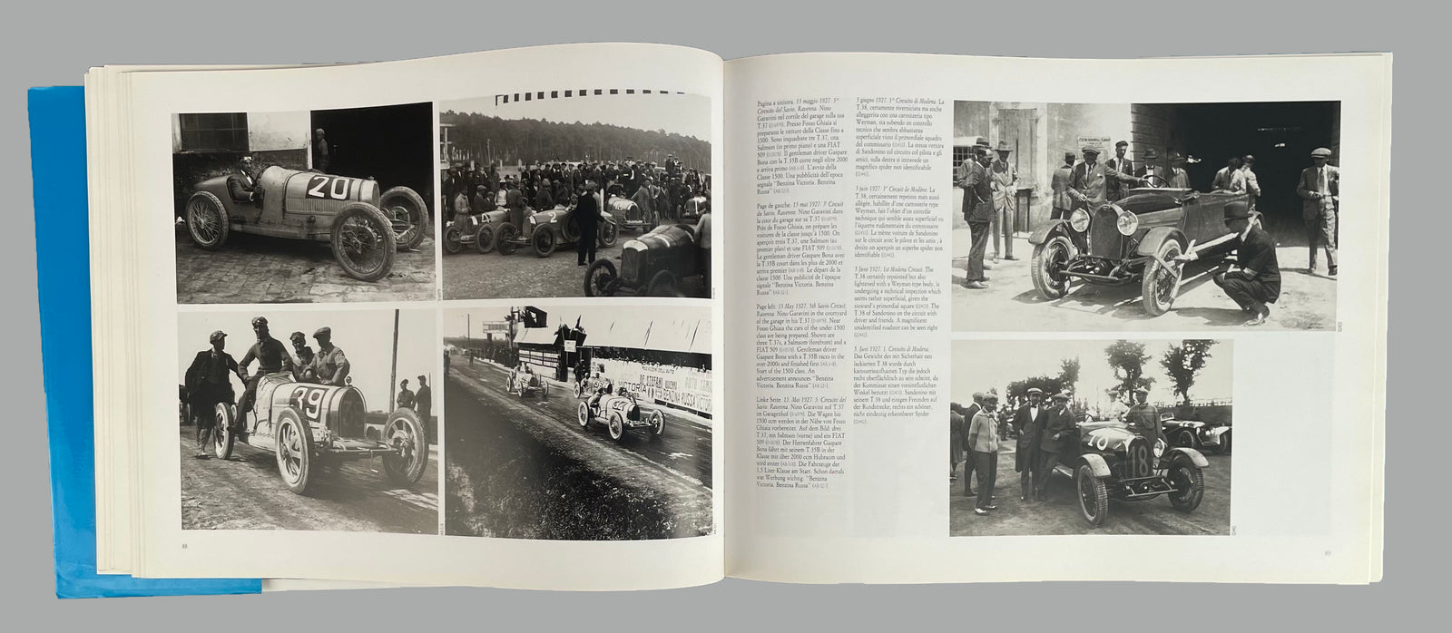 Bugatti La Gloire book by famed Motoring photographer Franco Zagari