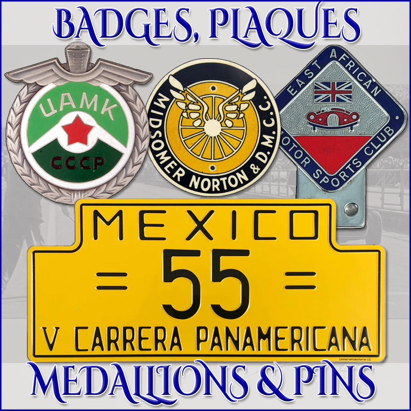Badges, Plaques, Medallions, & Pins
