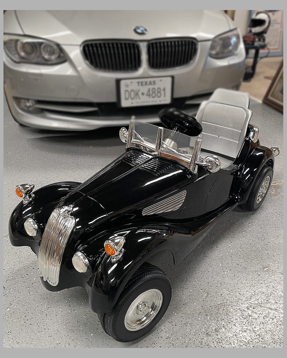 BMW 328 children’s electric car toy