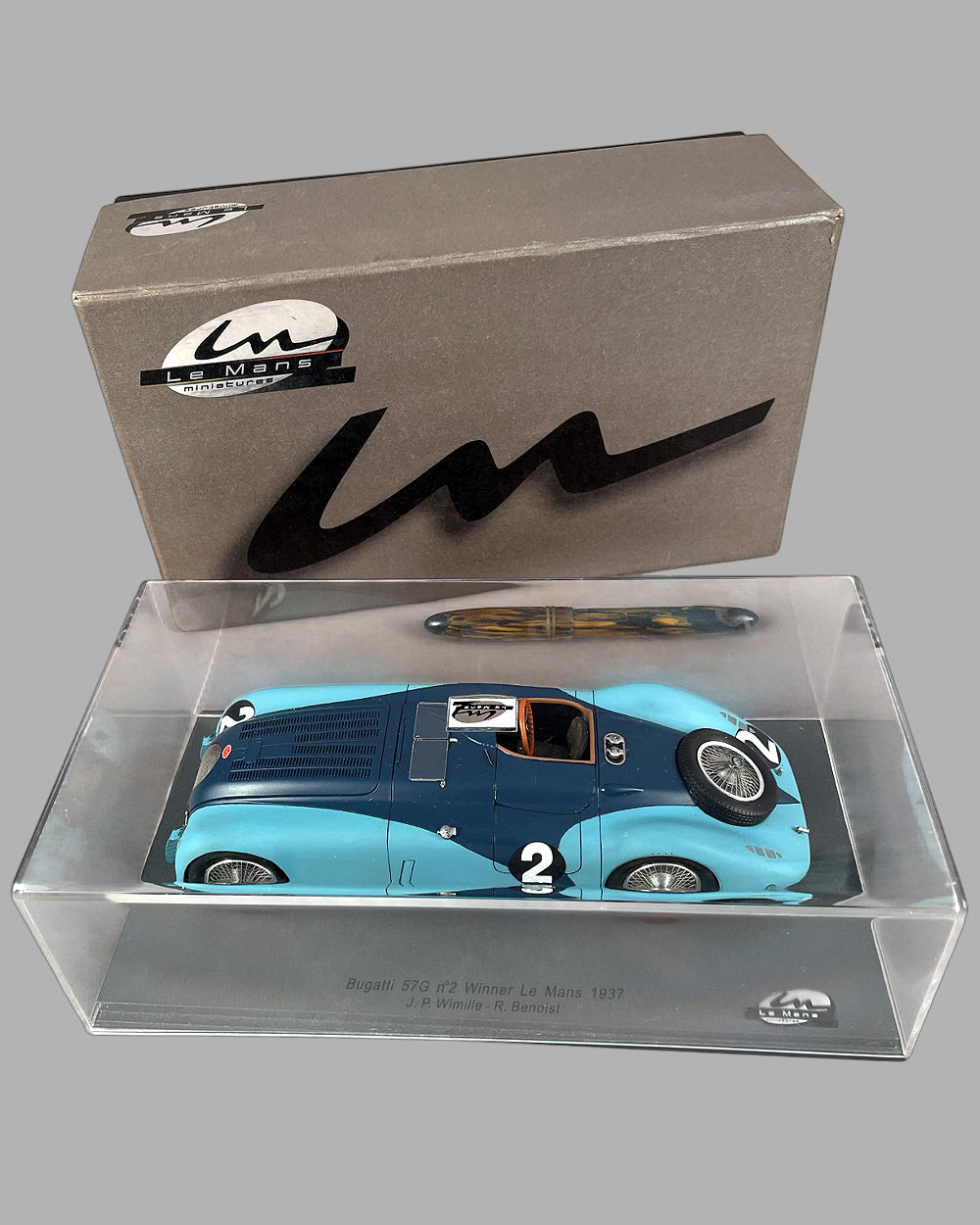 Bugatti 57G, “The Tank” model by Le Mans Miniatures, France 5