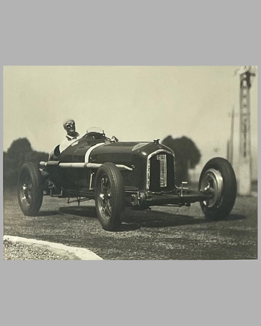 Louis Chiron b&w photograph 2