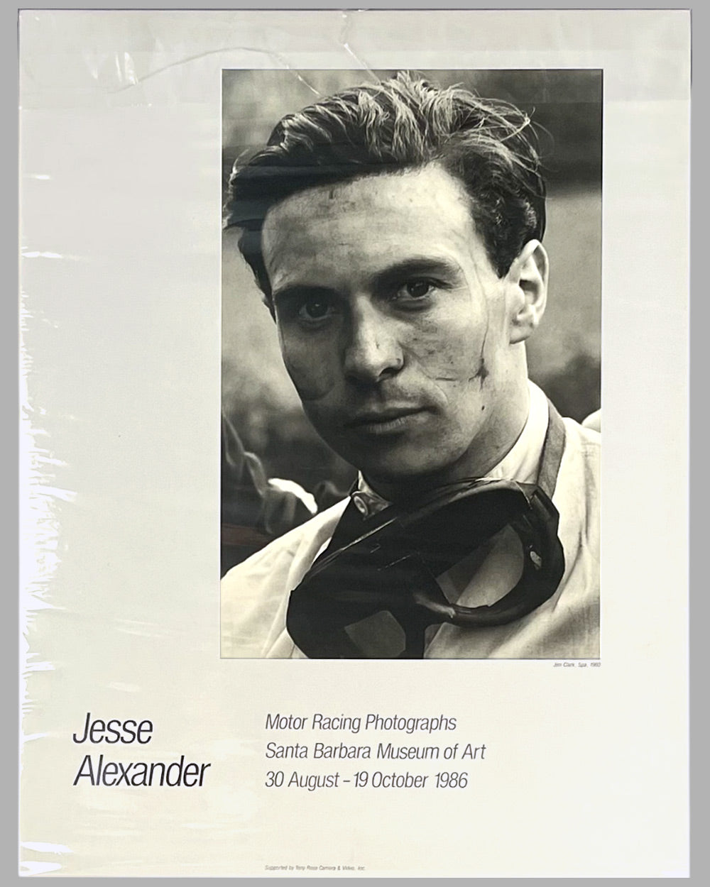 Jim Clark portrait by Jesse Alexander
