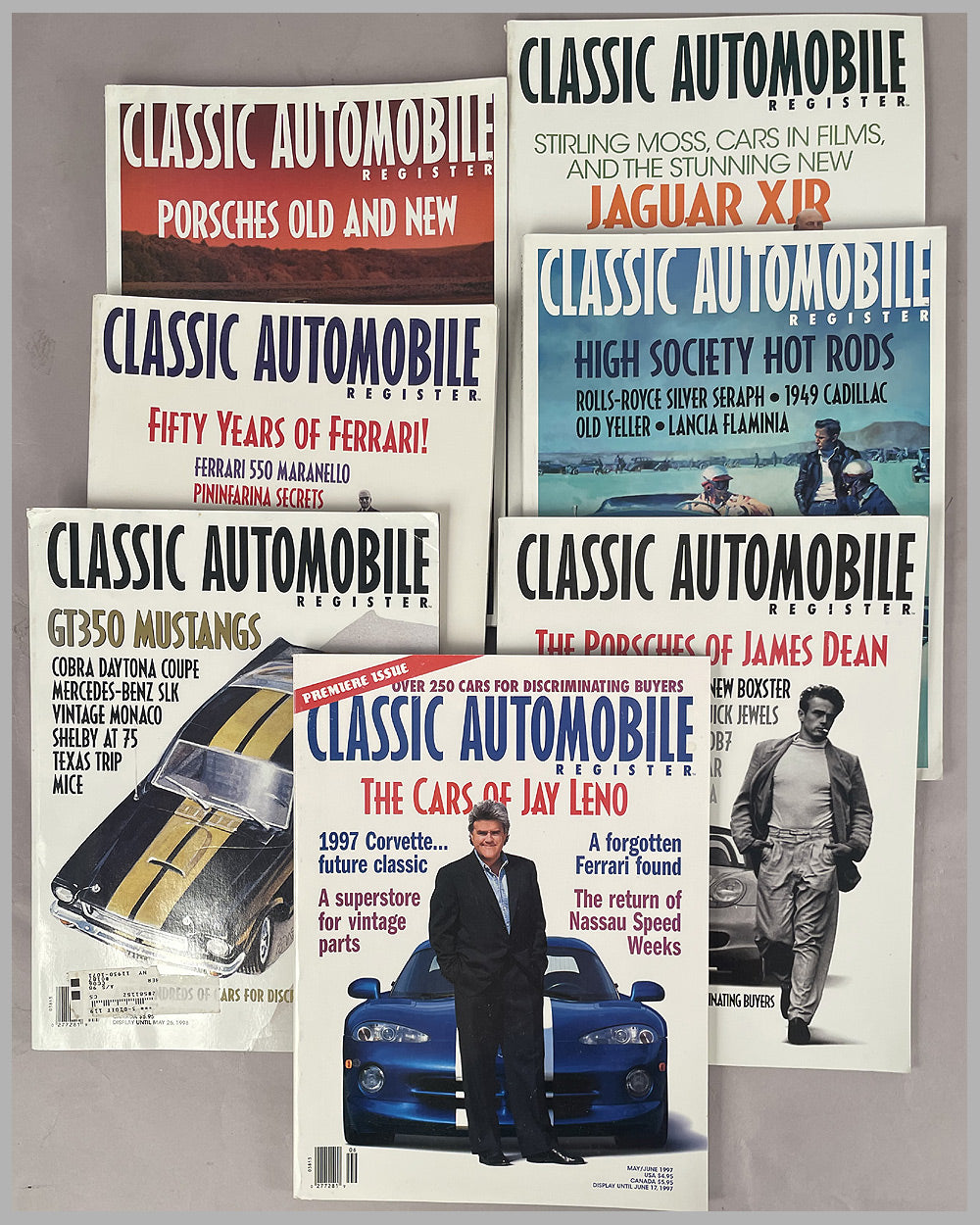 Collection of Classic Automobile Register magazine