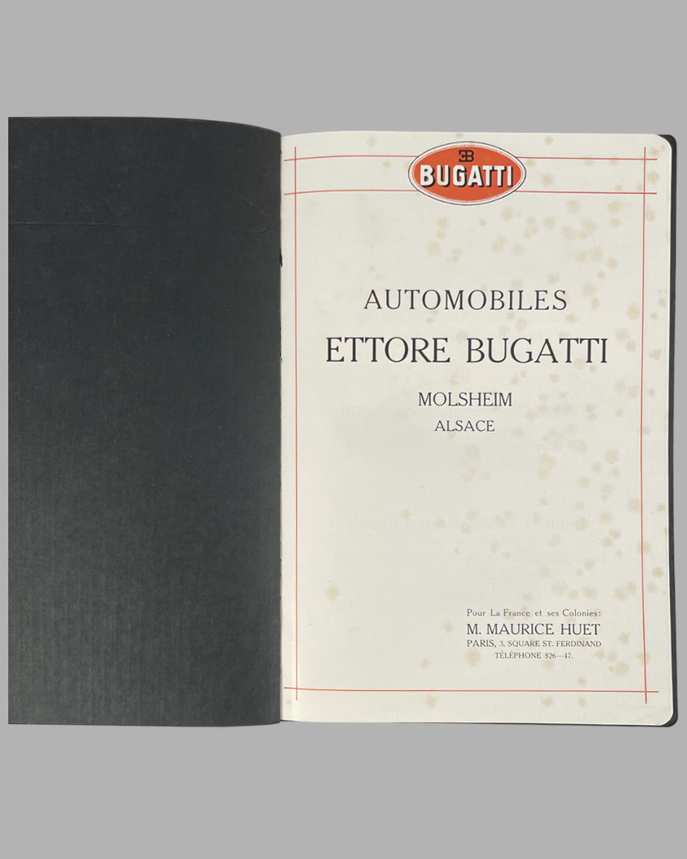 Ettore Bugatti booklet 2