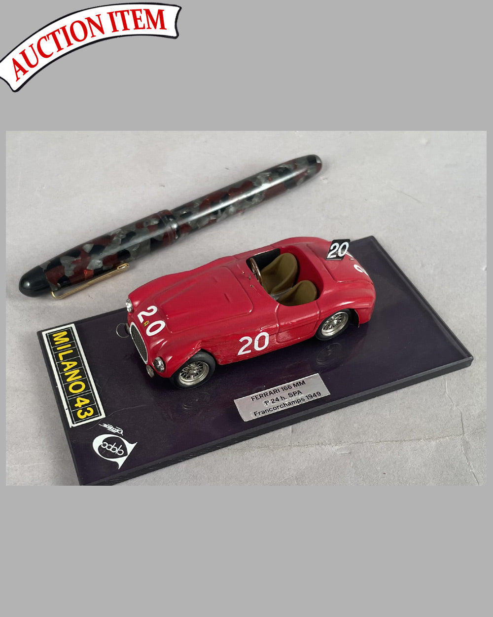 Ferrari 166 MM model by Milano 43, Italy