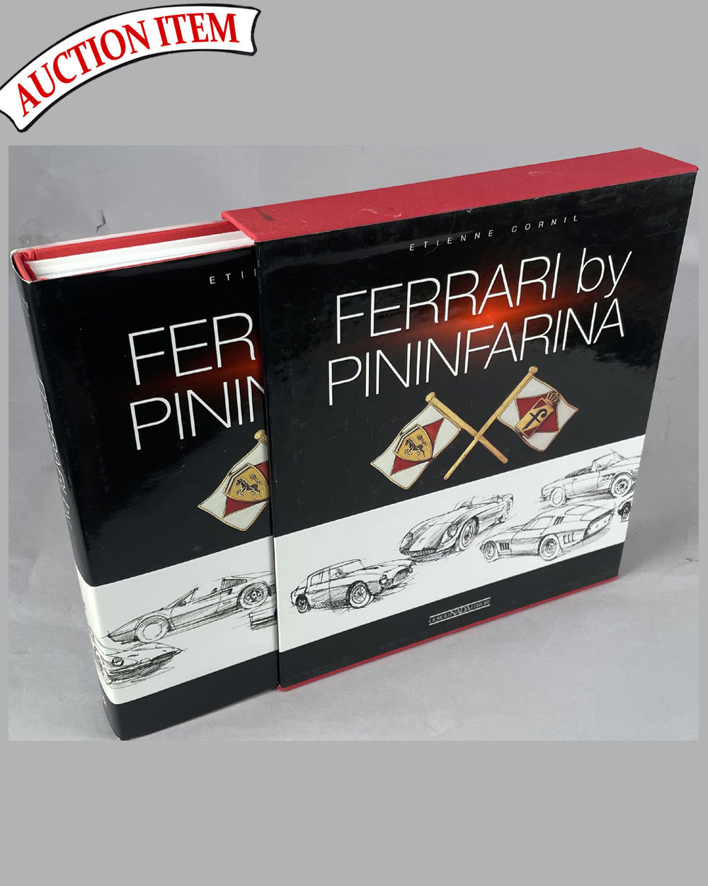 Ferrari by Pininfarina book by Etienne Cornil, 1st edition, 1998