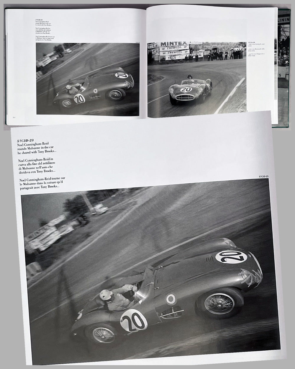 Klemantaski & Aston Martin book by Louis Klemantaski and Chris Nixon, 1st edition, 1998 5