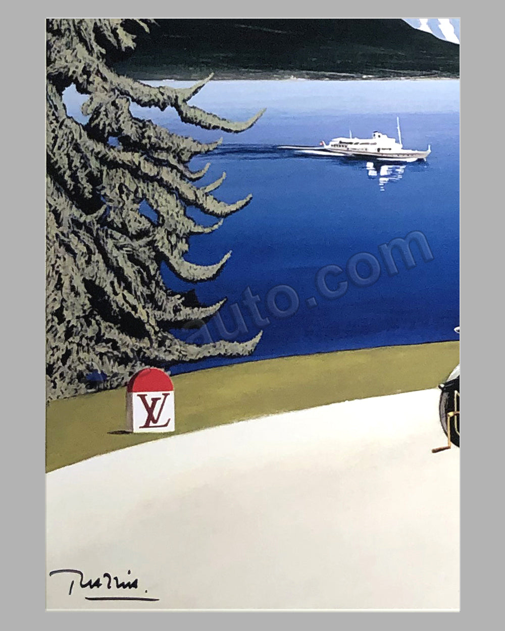 Tour du Léman 1996 Poster by Razzia 3