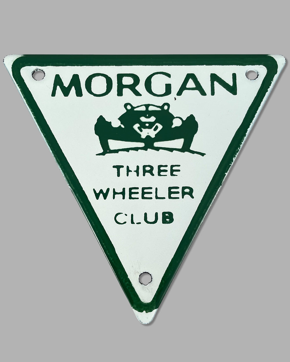 Morgan Three Wheeler Club grill badge