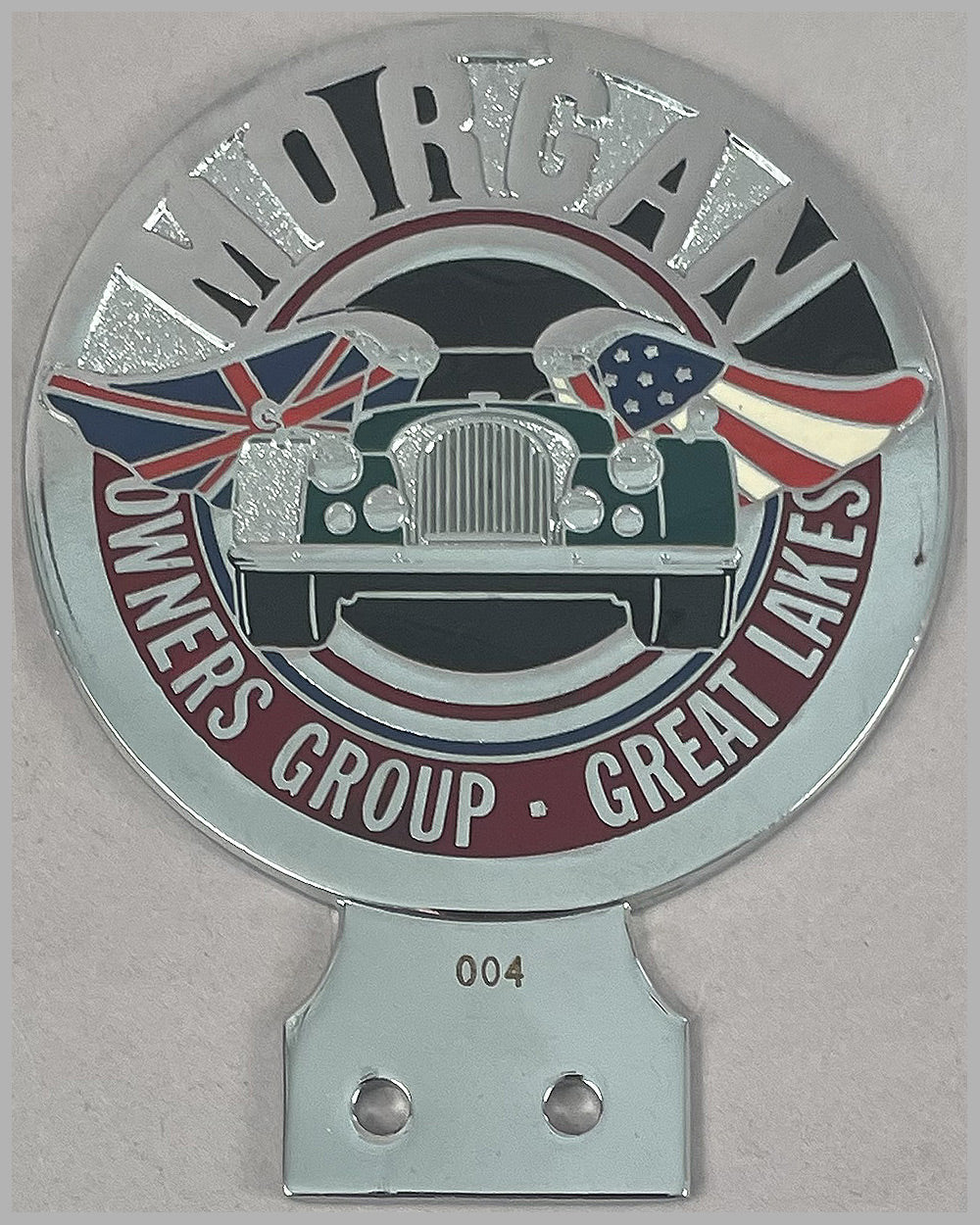 Morgan Owners’ Group - Great Lakes Region bar or bumper badge