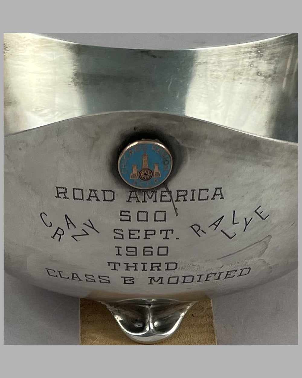 1960 Road America 500 trophy 2