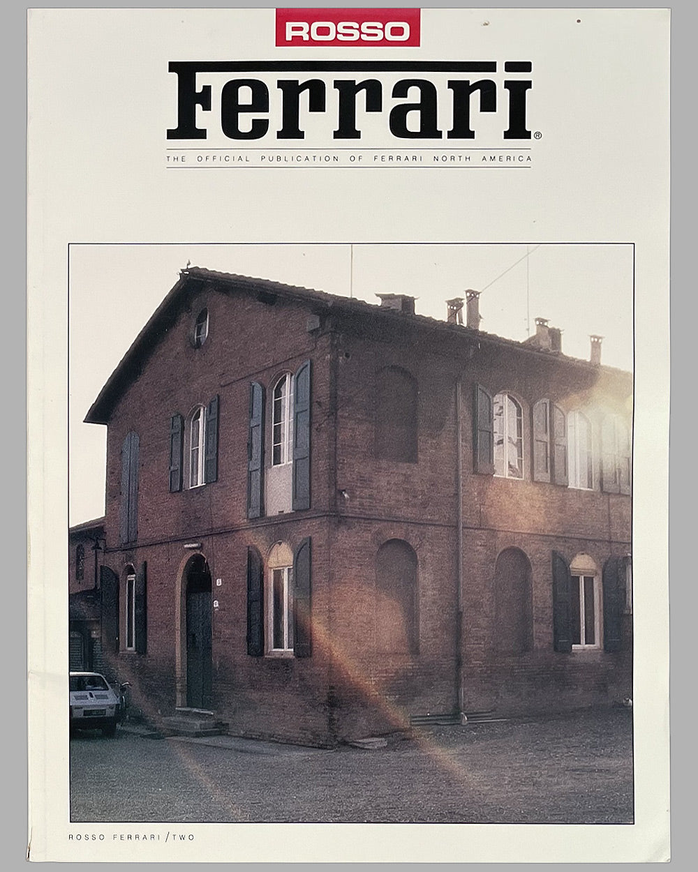 The first 8 issues of Rosso Ferrari, volumes 1-8, 1990-1993 4