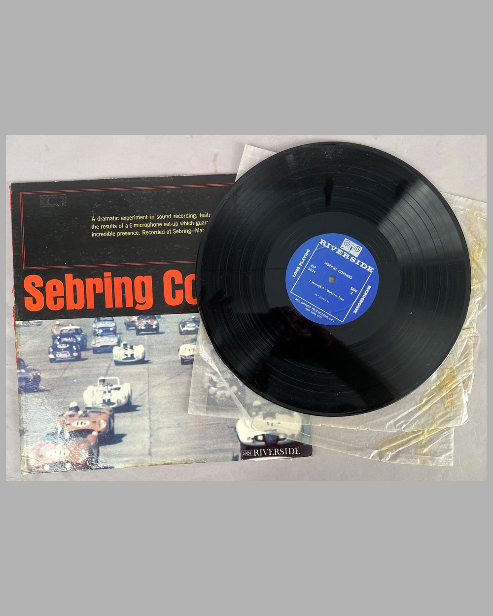 Sebring Corners, a Riverside vinyl record, 1961 2