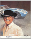 Carroll Shelby’s Eightieth print by Bill Neale, autographed by Shelby 2