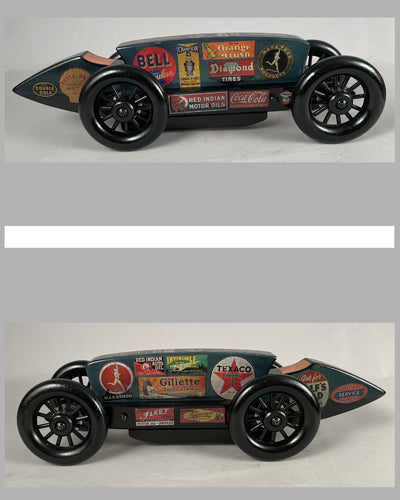 Indy Racer wooden sculpture by Tony Sikorski, 1 of 1