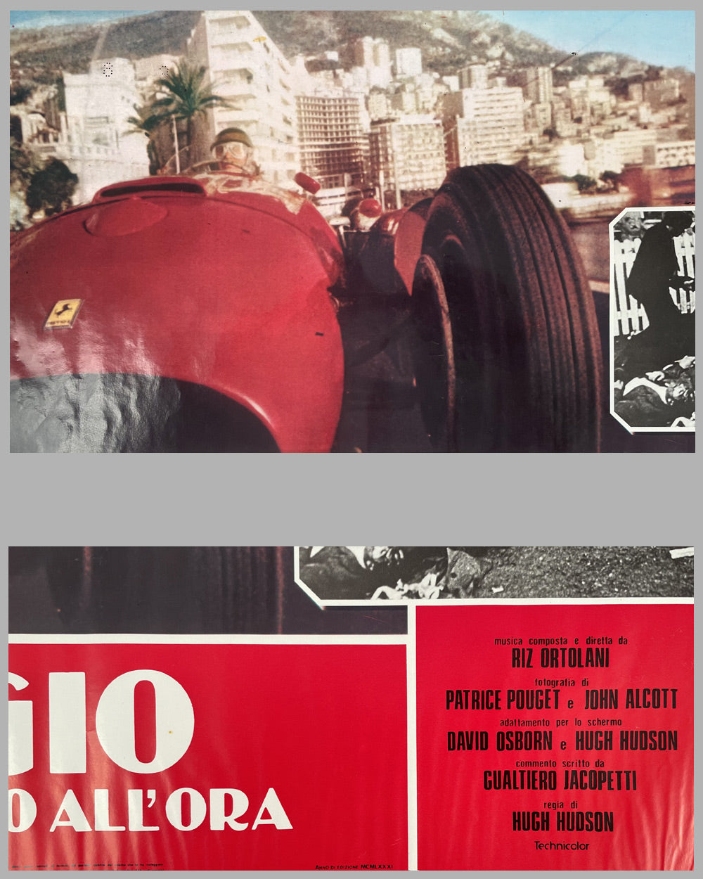 Fangio - Una vita a 300 all’ora movie poster, 1981 2