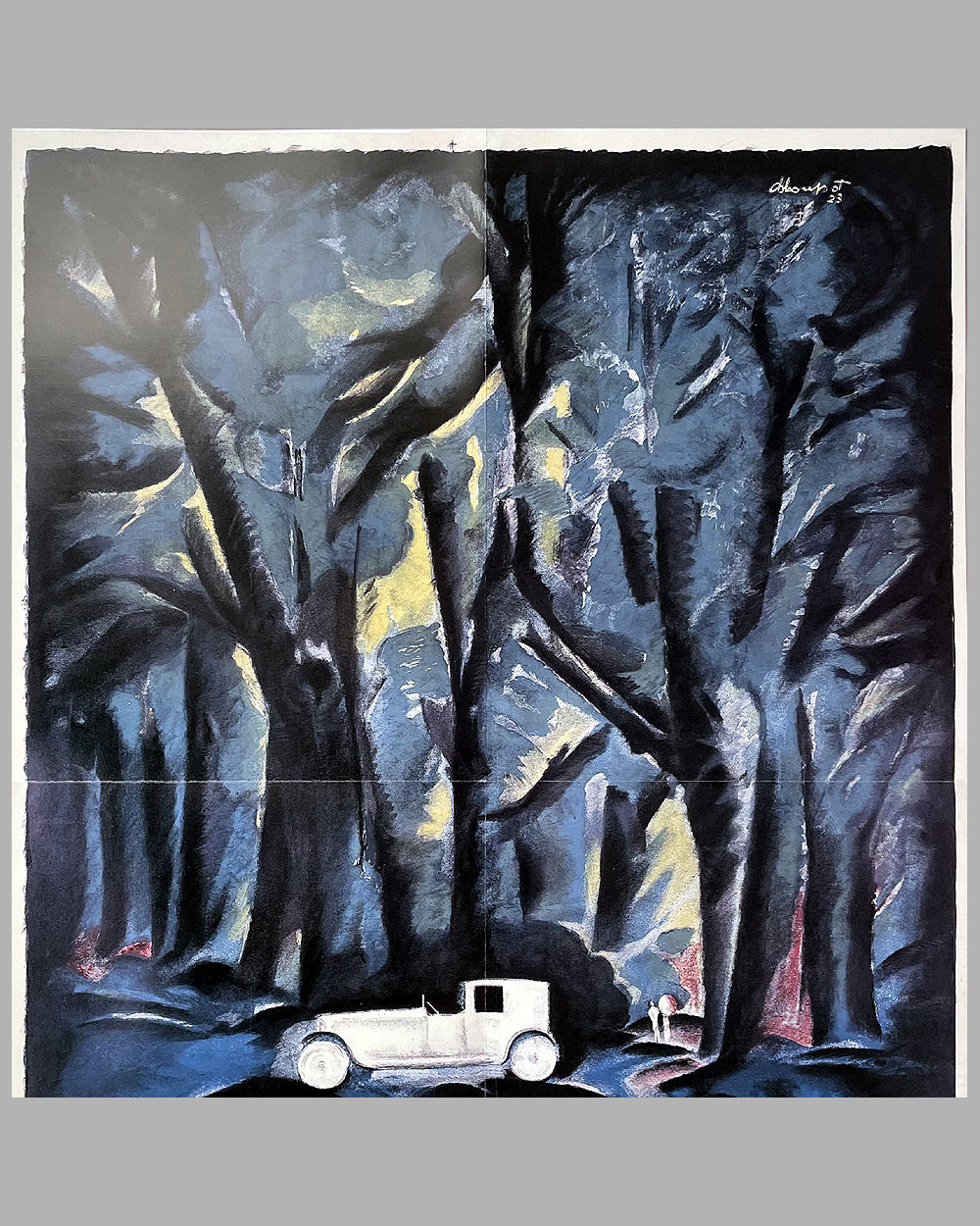 Voisin Automobiles poster by Charles Loupot, 1923 2