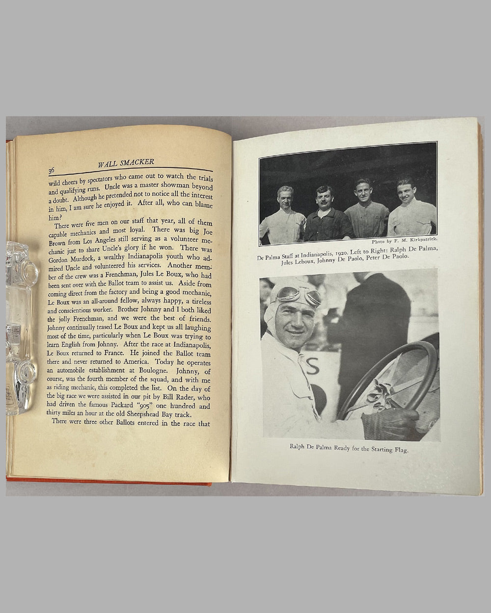 Wall Smacker book by Peter DePaolo, 1st edition, 1935, autographed by DePaolo 4