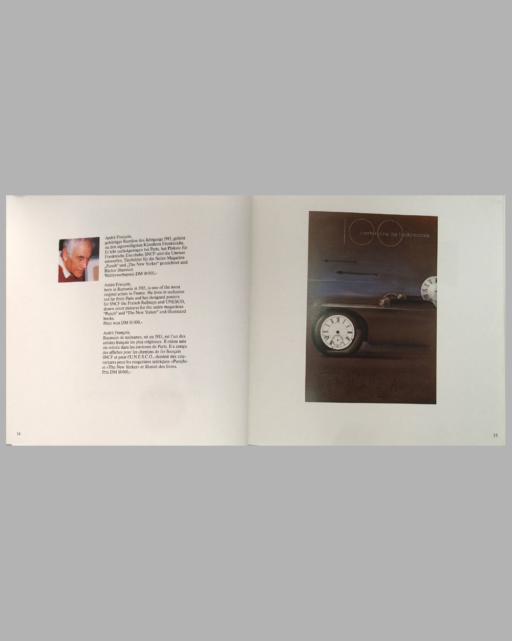 100 Year Anniversary of the Automobile Posters & Catalog 4