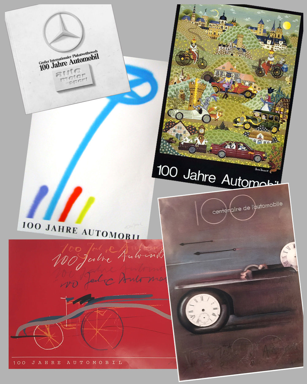 100 Year Anniversary of the Automobile Posters & Catalog