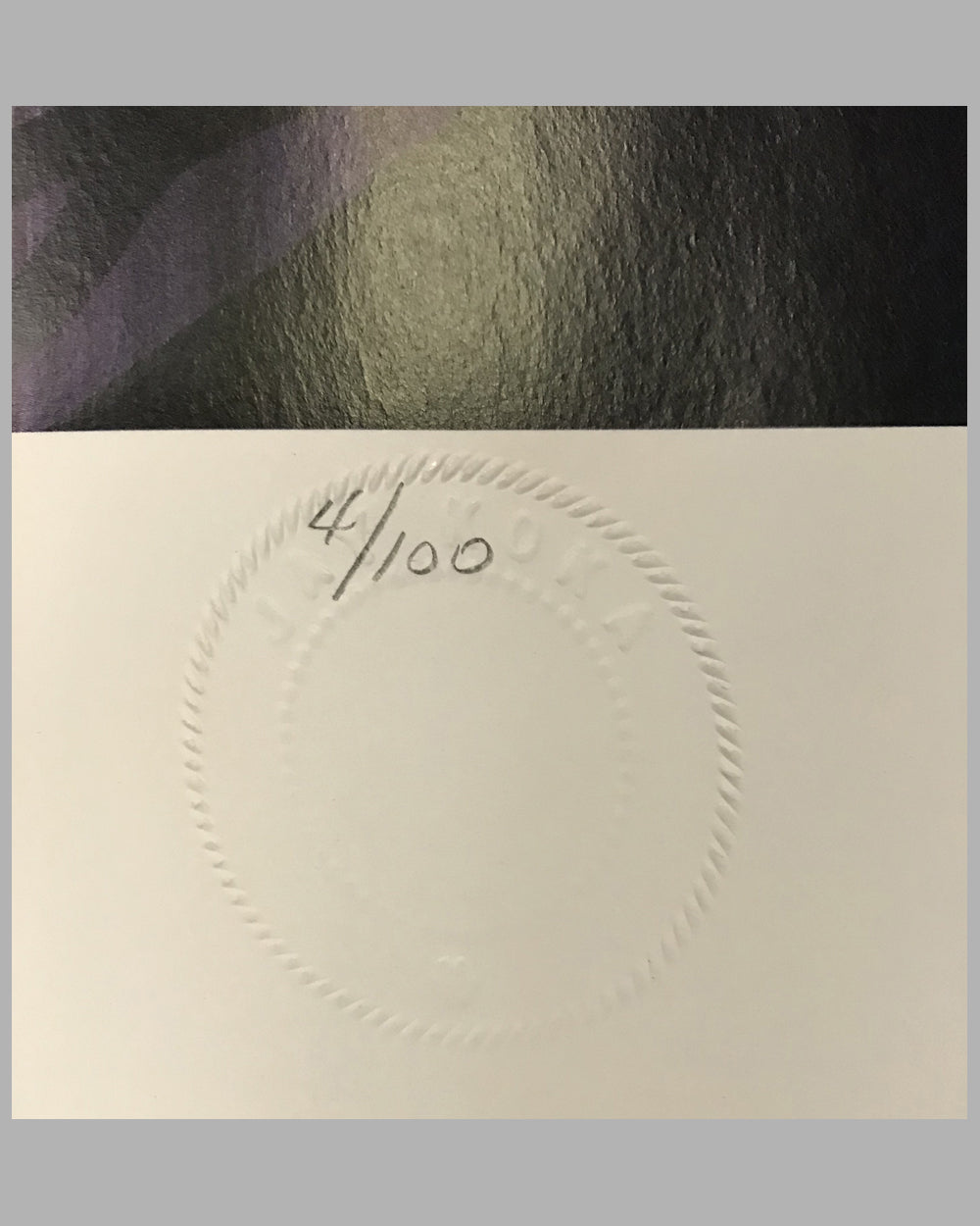 1993 FCA National Meet print by Jay Koka, signed