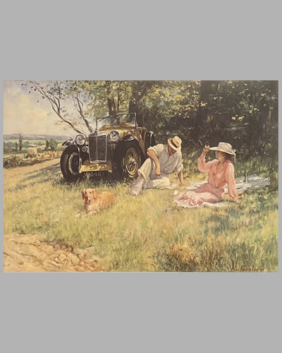 The Four of Us print by Alan Fearnley, 1992 2