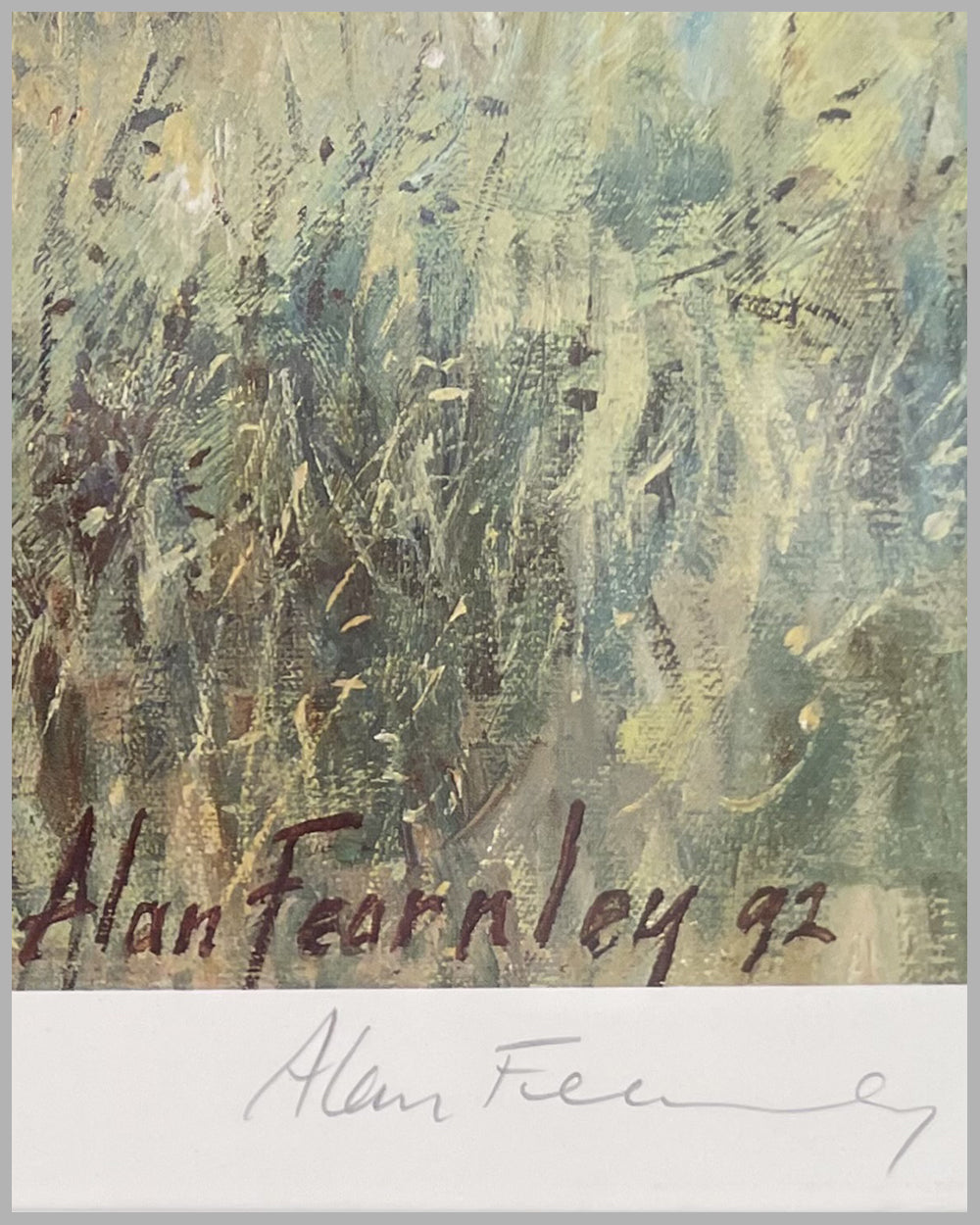 The Four of Us print by Alan Fearnley, 1992 3