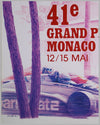 1983 Monaco GP Original Poster 2