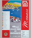 1991 Monaco GP Original Poster