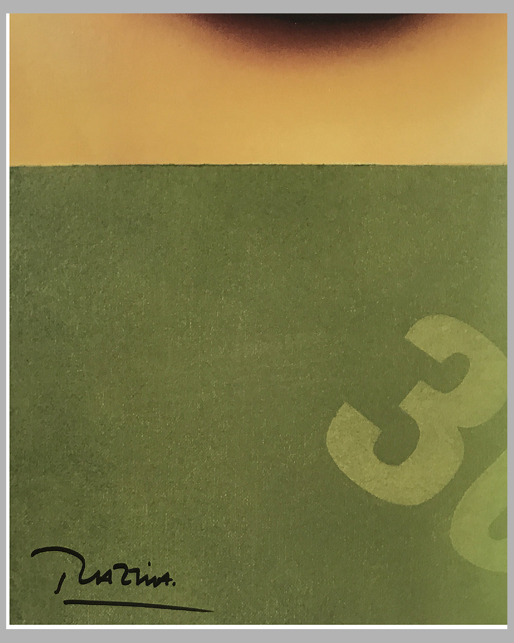 Parc de Bagatelle Concours d' Elegance 2000 in Paris poster by Razzia 3