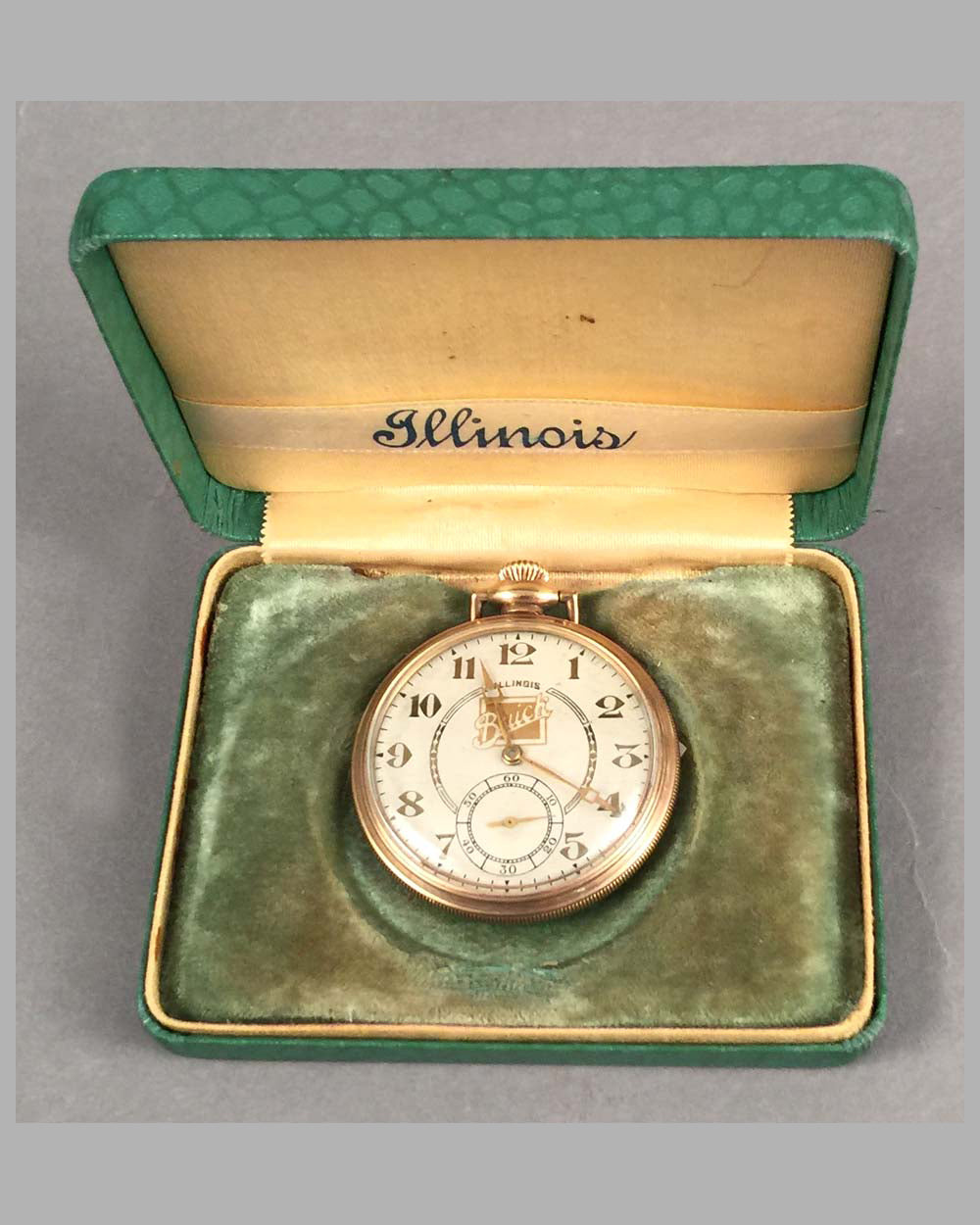 Vintage Buick Pocket Watch By Illinois