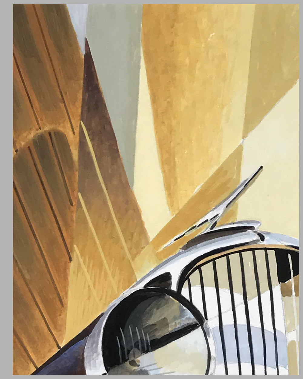 Duesenberg Model J painting by Alain Lévesque, Canada, 2010