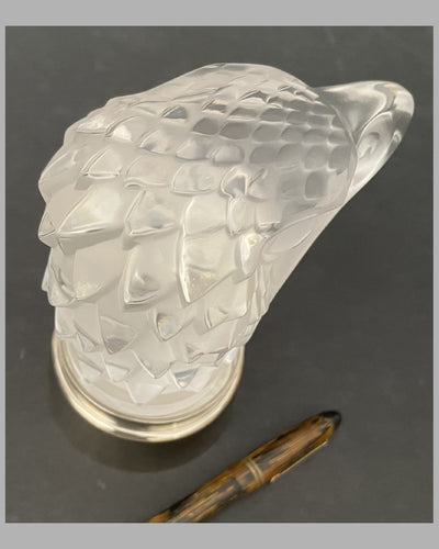 Eagle's Head (La Tête d’Aigle) hood ornament/mascot by Lalique 2