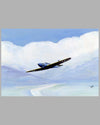 Prototype pre-WWII era American Fighter painting by Alpnarly Lyster 2