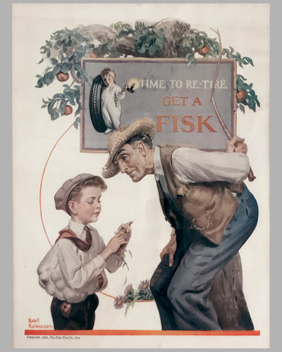 Five Fisk Tires original ads, 1925-26 6