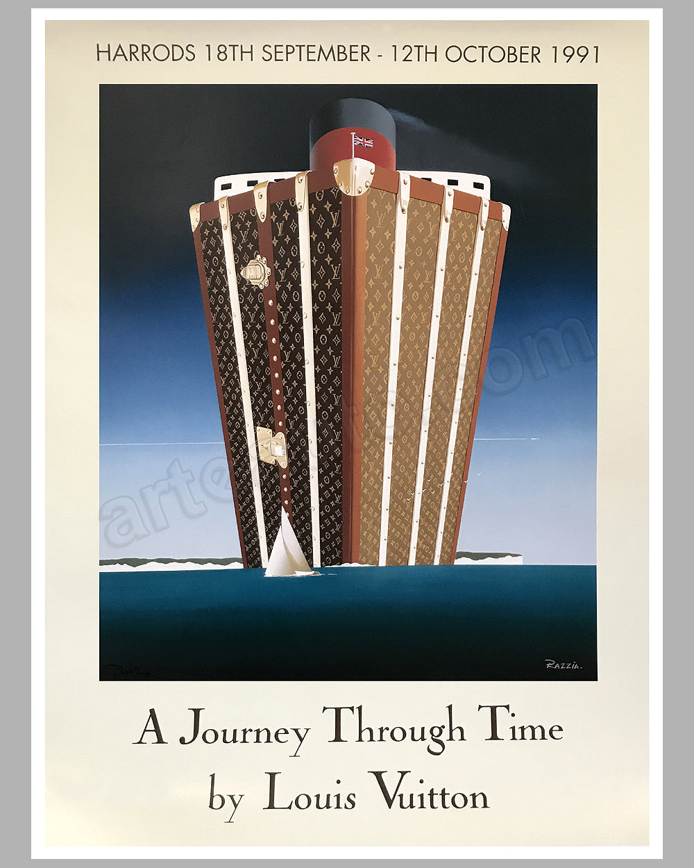 A Journey Through Time large poster by Razzia