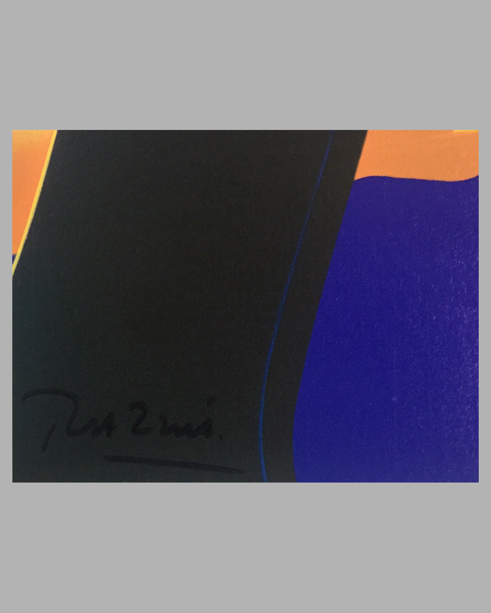 Lancia original poster by Razzia