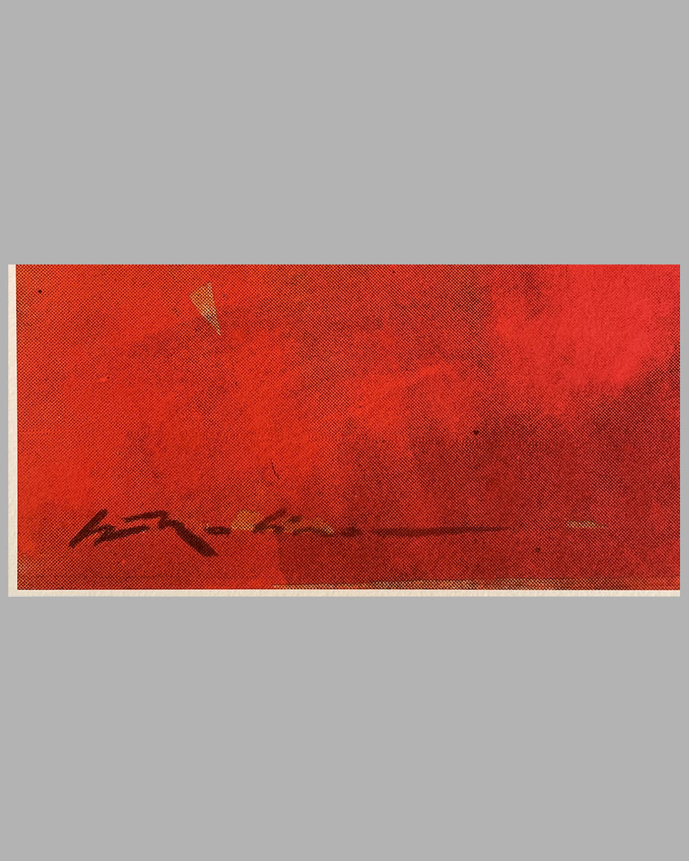 Tazio Nuvolari portrait by Walter Molino 3